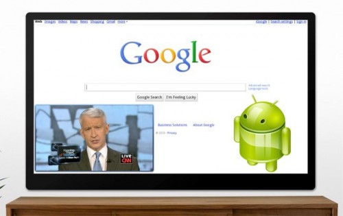 Android Market llegará a Google TV